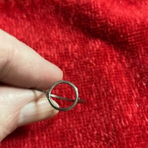 Round head ring sterling silver